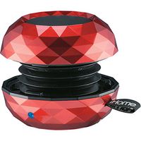 iBT65 Rechargeable Dusk Red Metallic Bluetooth Mini Speaker