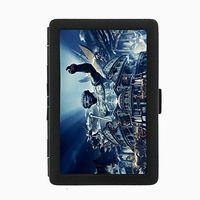 Perfection In Style Roman Empire D6 Black Color Metal Cigarette Case Holder