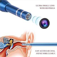 WANGYONGQI 3 in 1 Ear Cleaning Endoscope High Definition Visual Earpick Ear Spoon Mini Camera Ear Cleaner Health Care USB Tool Medical Home