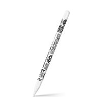 igsticker Ultra Thin Protective Body Stickers Skins Universal Decal Cover for Apple Pencil 2nd Generation (Apple Pencil Not Included) 011968 Monotone　Pattern　Black and White