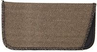 NEW Soft Sleeve Eyeglasses Glasses Case Pouch Dark Grey 165x80 w/Cleaning Cloth