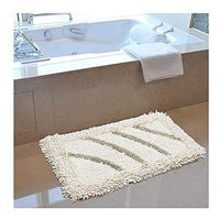 GHHZZQ Bathtub Mat Super Water Absorption Non-Slip Skin-Friendly Superfine Fiber Foot Pad Bathroom Rugs, 16 Colors, 3 Specifications, 1 cm Thick (Color : L, Size : 40x60cm)