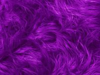 Faux Fur Mongolian Purple 60 Inch Inch Wide Fabric by The Yard (F.E.