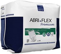 Abena Abri-Flex Premium Protective Underwear, M3, 84 Count (6 Packs of 14)