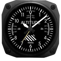 Trintec Aviation Altitude Altimeter Alarm Clock - DM60