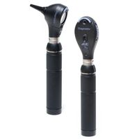 ADC Portable Diagnostic Set with Standard Otoscope and Coax Ophthalmoscope, LED Lamps, 3.5V, Hard Case, Diagnostix 5410L
