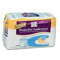 Amg Incontinence Underwear for Men and Women, Medium, 20 Count