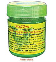 Local Thai Herbs Traditional Thai Herbal Inhalant Relief Nasal Congestion Stuffy Nose & Dizziness/1 Green Plastic Bottle/Original