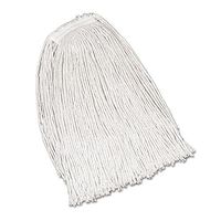 Economy Cotton Mop Heads, Cut-End, Ctn, Wh, 32 Oz, 1-in. White Headband, 12/ct, New