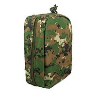 Andux Land Camouflage Tactical Trauma Kit First Aid Pouch/EMT Pouch Molle Compatible CS/B01
