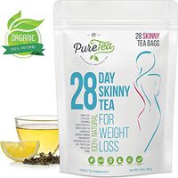 Skinny Tea Weight Support Detox Cleanse, Natural Herbal Diet Teatox Bags - Weight and Metabolism Support - Extra Strength Antioxidant Blend for Women and Men - 28 Days