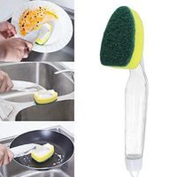 preliked Multi-function Kitchen Washing Brush Handle Scrubber Cleaning Tool