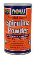 NOW Foods, ORGANIC SPIRULINA PWD 1 LB CANNISTER ( Multi-Pack)