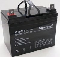 PowerStar AGM1235-109 Deep Cycle Battery 12V44; 35Ah Replaces U1 ub12350 np-33 dcs-33 u1-3