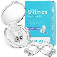 Oheal Snore Stopper Silicone Nose Device, Magnetic Nose Clip, Snoring Solution, Professional & Comfortable Anti-Snoring Devices for Women and Men
