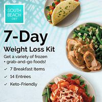 South Beach Diet® Phase 1 Frozen + Ready-to-go 7-Day Weight Loss Kit - Keto-Friendly!