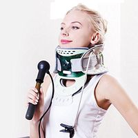 WAOBE Cervical Neck Traction Device - Neck Massager and Brace - Neck and Shoulder Pain Relief Portable Home use Inflatable Massage Relieving Oppression Material Comfort