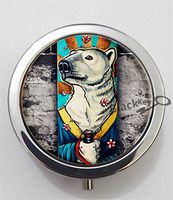 BlackKey Polar Bear 3-Compartment Decorative Pocket Gift Box Case Organizer for Pill, Color 1 -2274