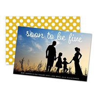 Soon to Be Personalized Photo Pregnancy Announcements