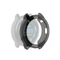 Shan-S Case Compatible for Garmin Vivoactive 3 Music,Soft Ultra Slim Crystal Clear Shock-Proof All-Around Protector Coverage Cover Shell Case Bumper Defense Edge for Garmin Vivoactive 3 Music