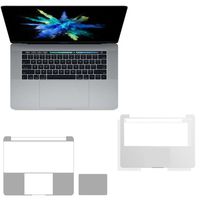 Full Guard wrist pad palm Rest cover skin For 2016 Macbook Pro 15 touch Bar (model : A1707)-Gray