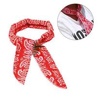 CShopping Cold Ice Pack& Headband Wrap for Summer Heat and Tension Relief, Cooling Mask, Ice Towel for Elbow Ankle Knee Wrist Leg Shoulder Neck Arm and More, One Size Fits All, Red