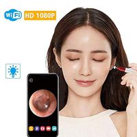 Hfoobsa 3.9mm Digital Endoscope Visual Earwax for Android iOS Phone Laptop Tablet PC Removal Family Health Care, Silver