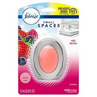 Febreze Small Spaces Air Freshener, Odor Eliminating, Wild Berries, 1 Count