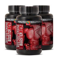 Tribulus terrestris Fruit - Testosterone Booster 742MG - Boost Energy Levels (3 Bottles)