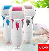 KIKAR Battery Operated Waterproof Skin Massager Corn Foot Callus Remover (Gray)
