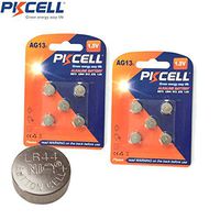 4pc of Alkaline Coins Battery AG13 G13 LR44 A76 GP76A 357 SR44W