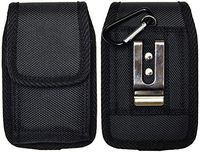 Premium Nylon Canvas Pouch Case with Belt Clip for Freestyle Libre (Flash Glucose Monitoring System) (Nylon Canvas/ V1)