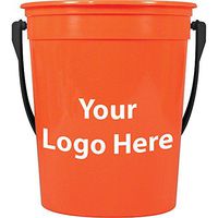 32 Oz. Pail with Handle - 125 Quantity - $1.55 - Promotional Product/Bulk with Your Logo/Customized