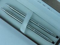 Cross Century Classic Trophy Stainless Steel Pen and 0.5MM Pencil set ...