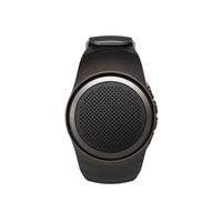 JDA's Store B20 Bluetooth Sports Music Watch Portable Mini Watch Bluetooth 2.1+EDR Sport Speaker TF Card FM Audio Radio Speakers (Black)