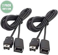 Classic Controller Extension Cable, 2-Pack 3M/10 ft Super NES Classic Extension Power Cord for Nintendo Super NES Classic Edition (2017) and Mini NES Classic Edition Controller (2016)