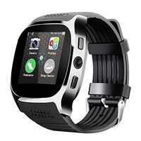 RONSHIN Bluetooth Smart Watch Phone Mate SIM FM Pedometer for Android iOS iPhone Samsung Black