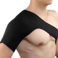 HZYWL Shoulder Brace,Rotator Cuff Compression Support,for Dislocated AC Joint,Torn Rotator Cuff and Other Shoulder Injuries,Left Right Shoulder,Left,L
