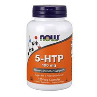 Now Foods 5-HTP 100 mg - 120 Vcaps 12 Pack