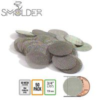 3/4 Inch Pipe Screens - Great Quality 304 Stainless Steel Wire Mesh Filters (50+ Pack)