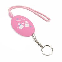 Cover Personal Alarm, 120dB SOS Emergency Personal Alarm Keychain Self Defense Mini Super Loud Keychain Alarm for Girl, Women, Kids, Adventurer and Night Worker (Pink)