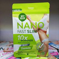 Gluta Nano Fast Slim Slim Fat Burner 45 Capsules.Fat Burner Burns 10x Faster Weight Loss Slimming Body Shape