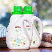 Nuby All Natural Laundry Detergent with Citroganix, (Pack of 2, 50.72 Fl Oz Each), 101.44 Fluid Ounce