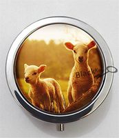 BlackKey Sheep 3-Compartment Decorative Pocket Gift Box Case Organizer for Pill, Color 1 -2171