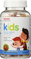 GNC Milestones Kids Bone Health Gummy, Assorted Fruit Flavors, 120 Gummies, Supports Strong, Healthy Bones
