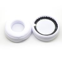 Life VC 2 pcs White Replacement Earpads Ear Pads Cushion For Monster Beats By Dr.Dre PRO/DETOX Wireless Bluetooth Headphones
