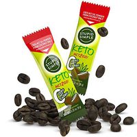 Stupid Simple Keto MCT2Go! 100% MCT Oil Powder from Coconut C8 and C10 Blend Zero Net Carbs 7 Packets 0.32oz (9g)