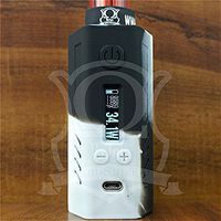 ModShield for Lost Vape Triade DNA200 & DNA250 Silicone Case 200W & 250W TC Sleeve Skin DNA Shield ByJojo (White/Black)