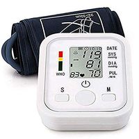 QHYAH Blood Pressure Monitors,Accurate Upper Arm Blood Pressure Monitor,Digital BP Machine Pulse Rate Monitoring Meter with Cuff Kit Two Users