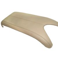 Beige Leather Suture Console Lid Armrest Cover for Acura Armrest Cover(Only The Leather Part not include Lid)